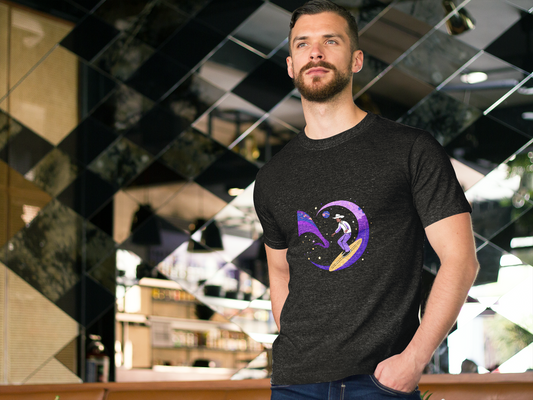 Space Cowboy T-Shirt | Surf the Cosmos in Style