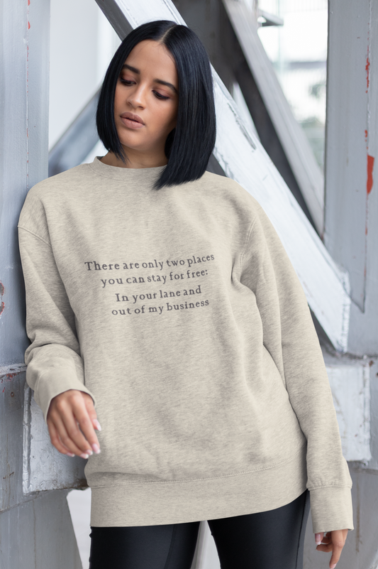 Boundaries in Style Crewneck