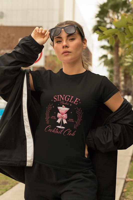 Single Babes Cocktail Club T-Shirt