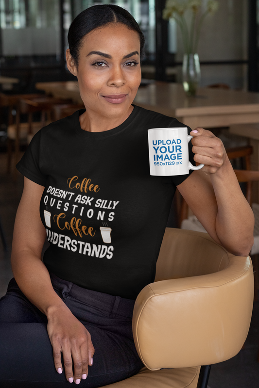 Coffee Understands T-Shirt | Funny and Relatable Coffee Lover Tee