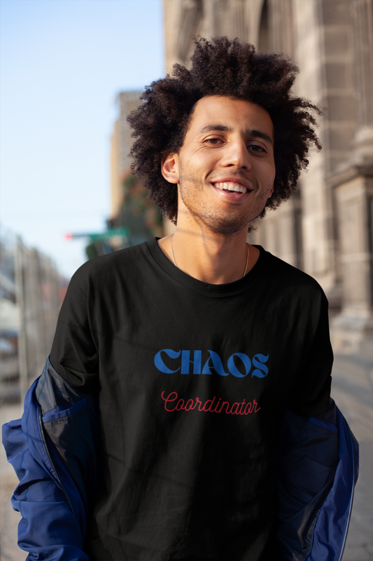 Chaos Coordinator Funny Graphic Long Tee – For Anyone Who Manages the Madness