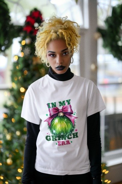 In My Grinch Era T-Shirt | Fun and Festive Holiday Tee