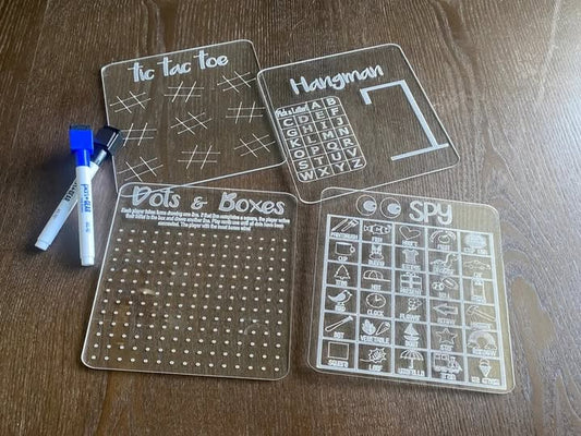 5 pack Kids Travel Game